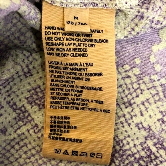 Free People Kate Reptile Print Midi Skirt - Picture 6 of 7